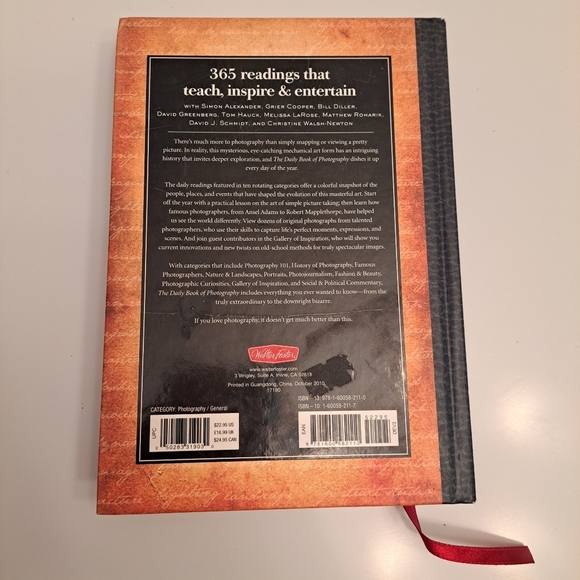 The Daily Book of Photography: 365 readings that teach, inspire & entertain - Picture 4 of 7